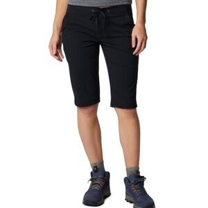 NWT Columbia Bermuda Anytime Outdoor Long Short Black Active Quick Dry - Size 2